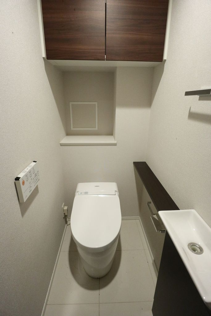 コンシェリア東京 ＴＨＥ ＲＥＳＩＤＥＮＣＥのトイレ|コンパクトで使いやすいトイレです