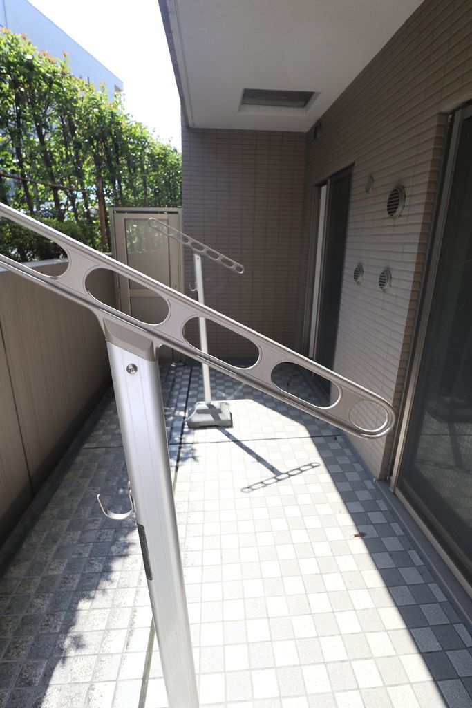 コンシェリア東京 ＴＨＥ ＲＥＳＩＤＥＮＣＥのバルコニー|落ち着いた時間を過ごせるバルコニーです