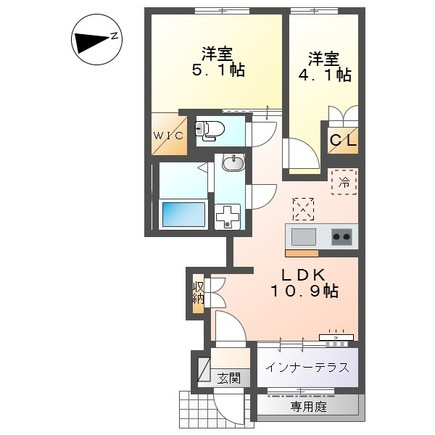シャインテラス・アベニールの間取り|間取図