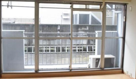 浅川コーポのバルコニー