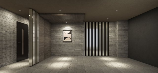 MODERN PALAZZO博多Bay　博多小学校区のロビー|MODERN PALAZZO博多Bay