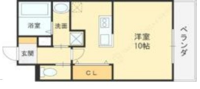 エアルレジデンス2の間取り