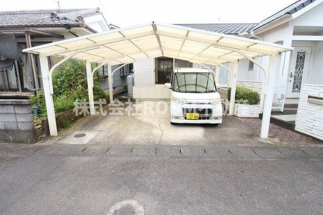 松原貸家の駐車場|駐車場です