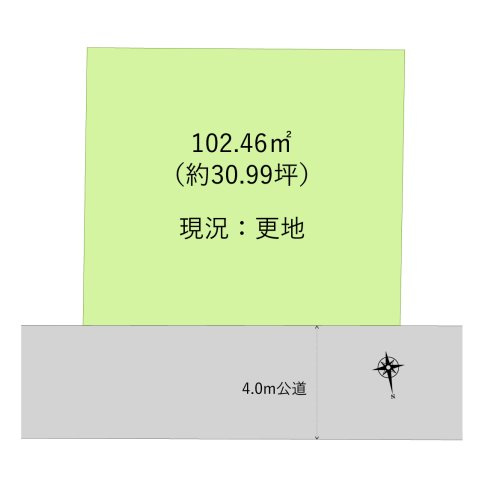 川越市砂新田３丁目の売地