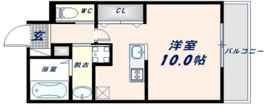 エアルレジデンス2の間取り