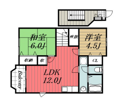 【間取り】 | 田間パークハイツ　Ⅰ