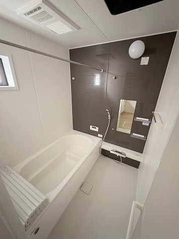 三郷市幸房　新築戸建　全1棟の浴室|同施工会社の参考写真になります。