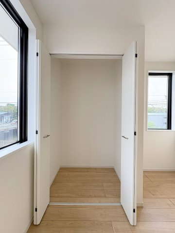 三郷市幸房　新築戸建　全1棟の収納|同施工会社の参考写真になります。