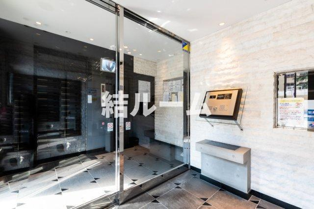 板橋区大山西町の賃貸マンションのロビー