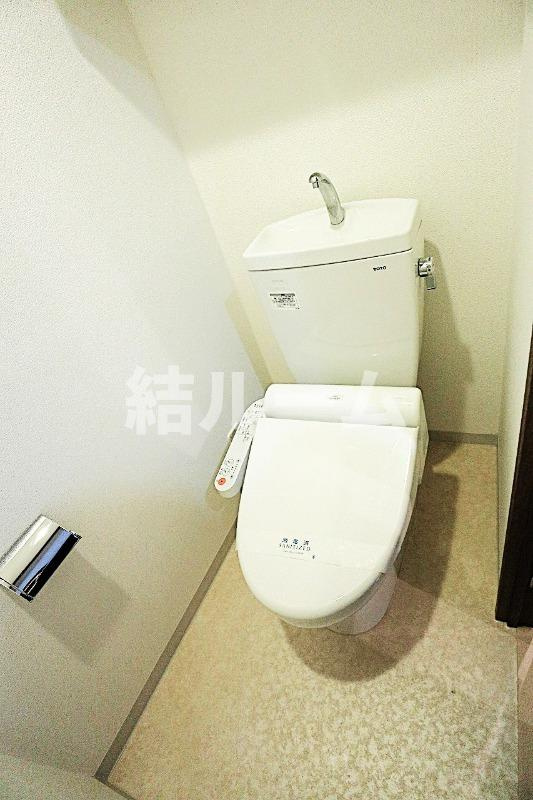 板橋区大山西町の賃貸マンションのトイレ