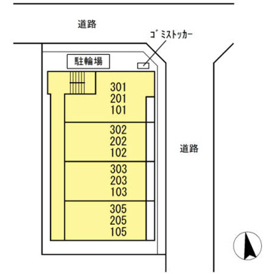【区画図】 | ブランドール高島平