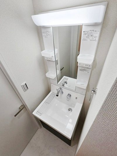 川口市中青木１丁目の賃貸マンションの独立洗面台