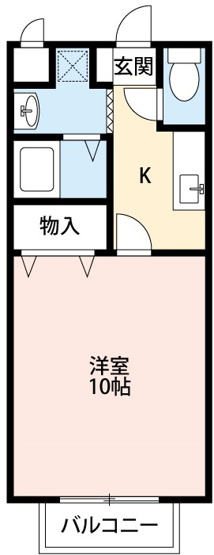 【間取り】 | アムール西岡崎