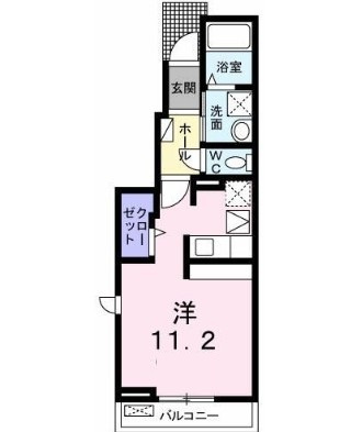 福生市北田園２丁目のアパート