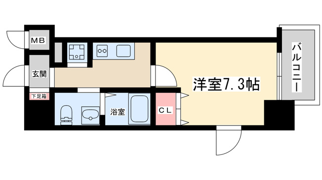 【間取り】 | プライマル大阪天満宮