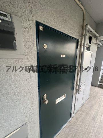 浅川コーポの玄関