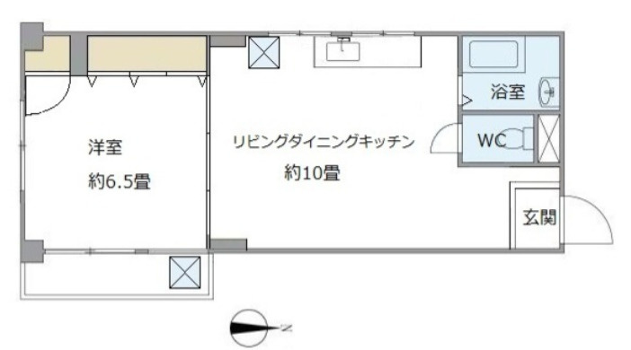浅川コーポの間取り