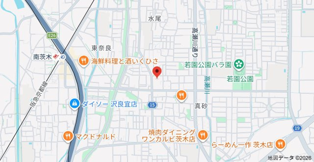 ファミール古川の地図
