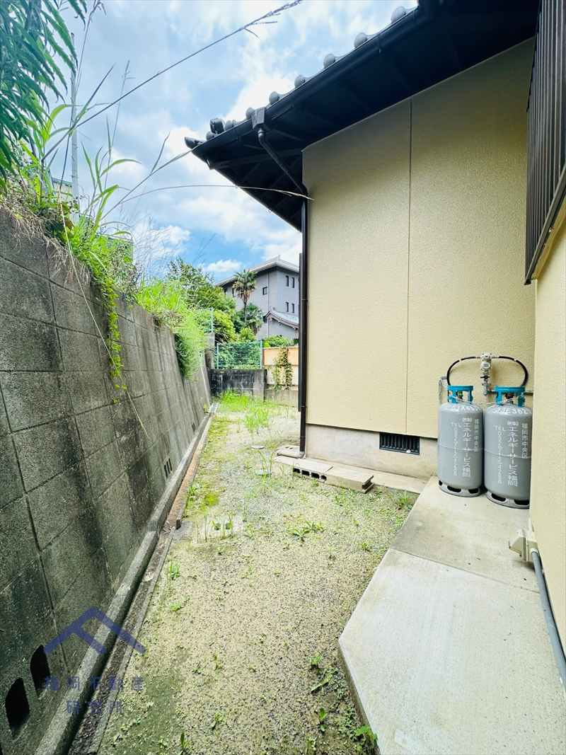 糟屋郡須惠町大字旅石　戸建ての庭