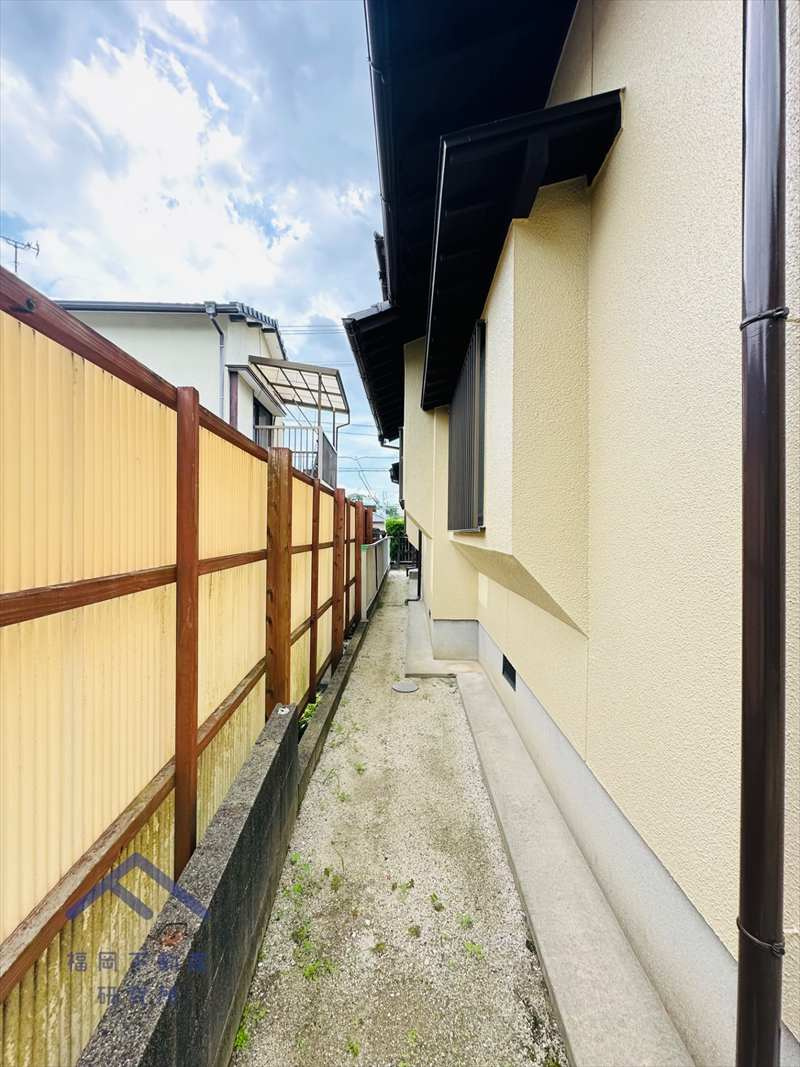 糟屋郡須惠町大字旅石　戸建ての庭