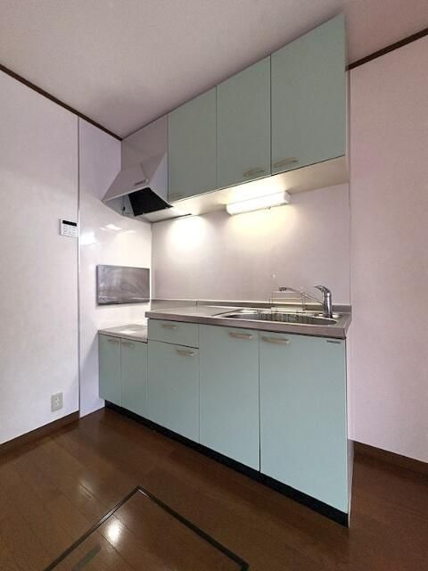 相模原市緑区太井のアパートのキッチン