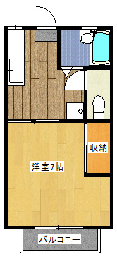ウッディヒルズＡの間取り|ウッディヒルズA・間取図