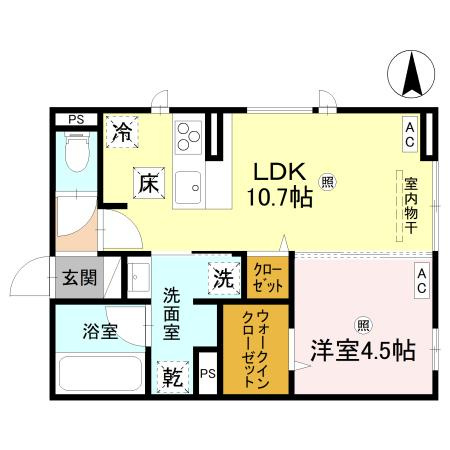 【間取り】 | D-ROOM 中島