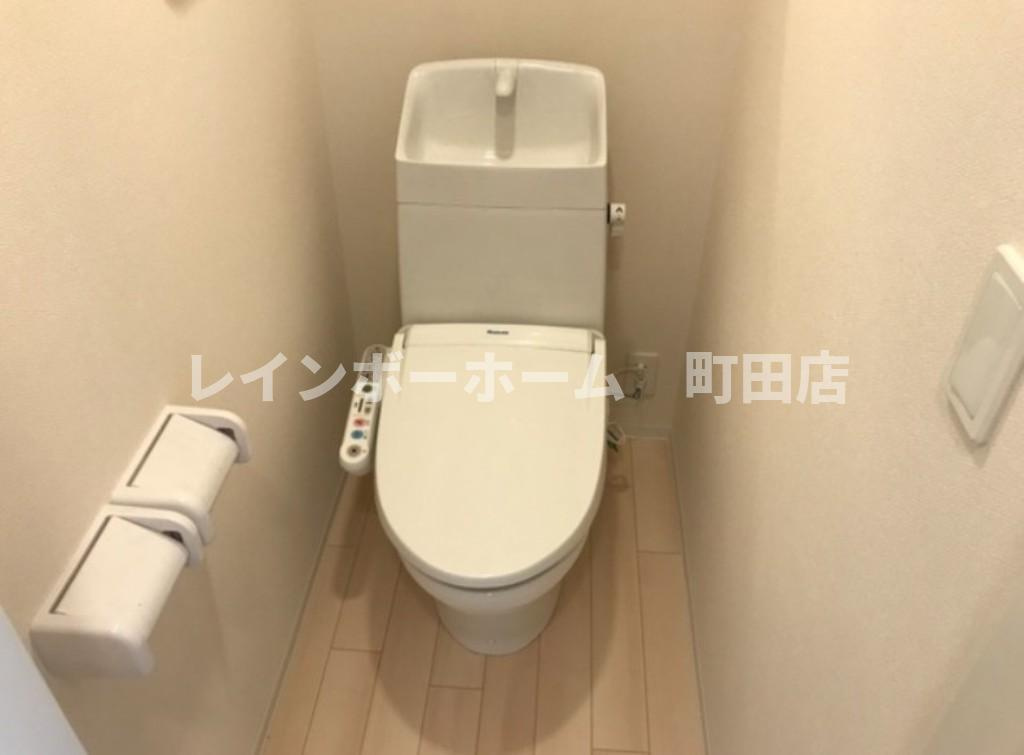 フルーリア※初期費用分割後払いサービス利用可能物件のトイレ|※同施工会社参考画像