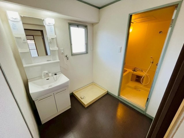 陣山ビルの洗面所