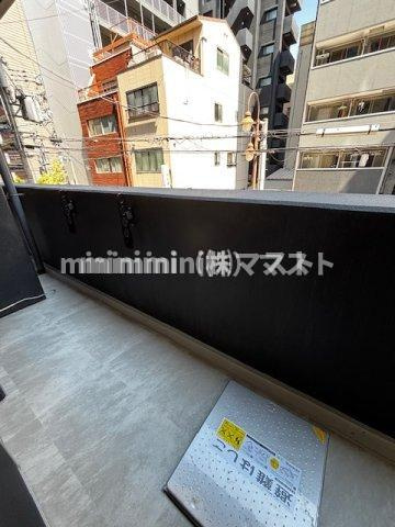 セレニテ日本橋エクラのバルコニー