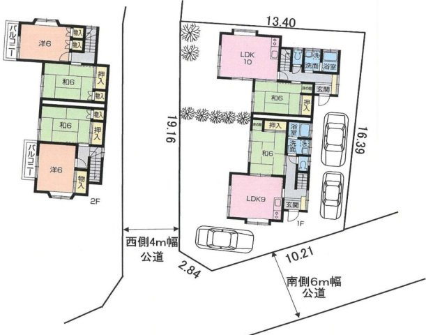 【間取り】 | 玉川学園前賃家2世帯