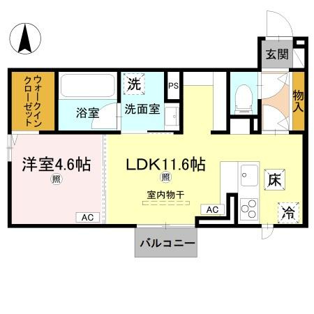 【間取り】 | D-ROOM 中島
