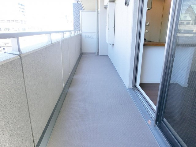 幸田マンション幸町　のバルコニー