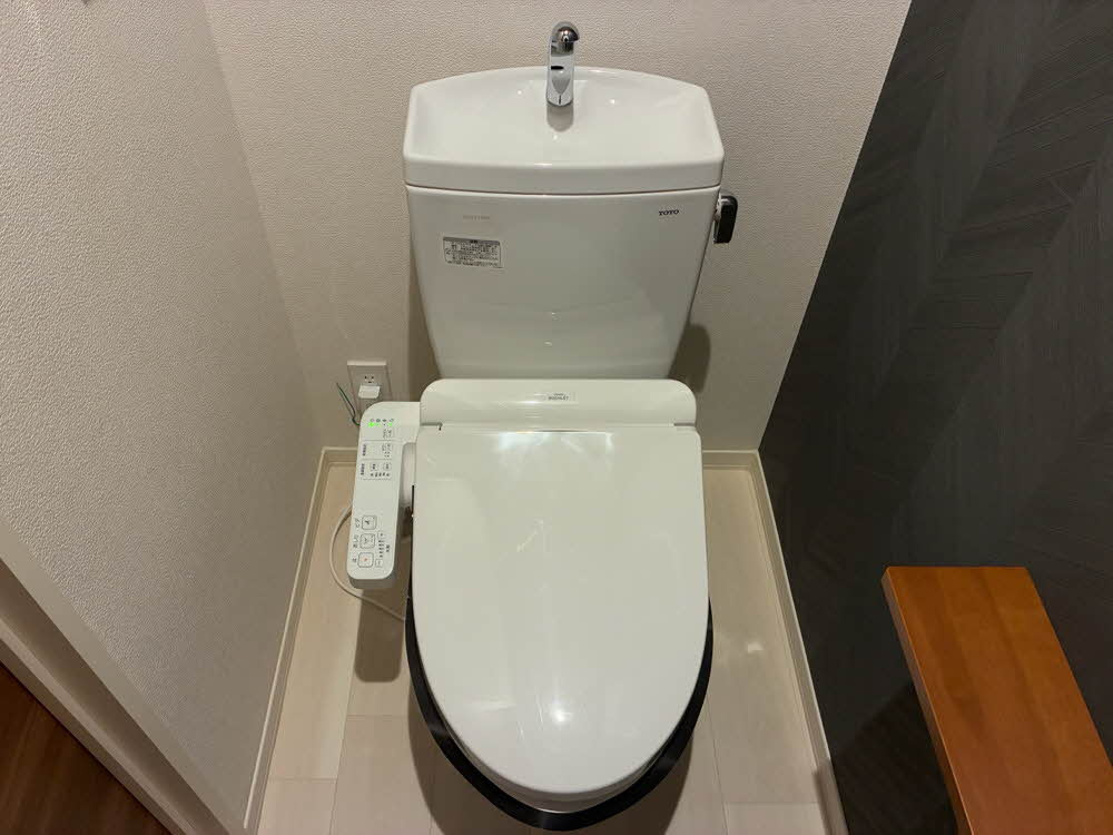 シャーメゾン　リジエール　サウスのトイレ|ゆったりとした空間のトイレです