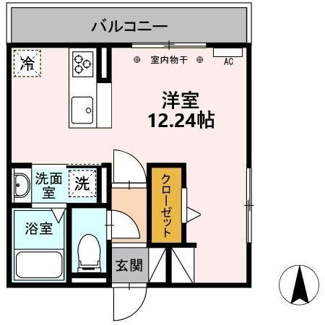 【間取り】 | グランヴィア徹明通