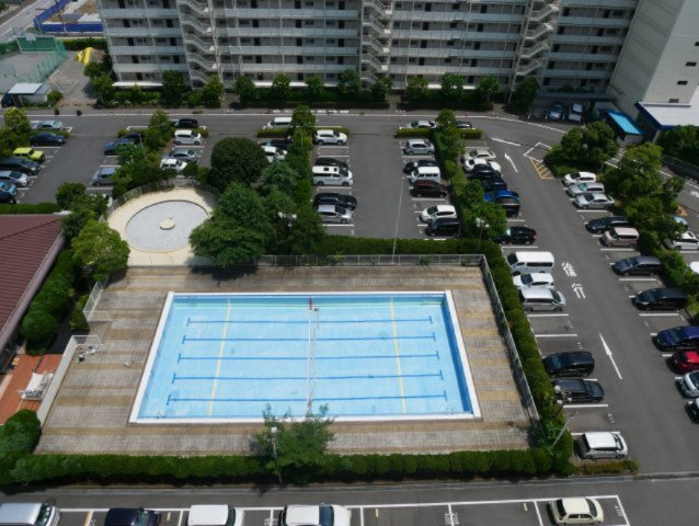 【その他共用部分】 | 東建検見川マンション　A棟 | 居住者専用のプールが御座います!!