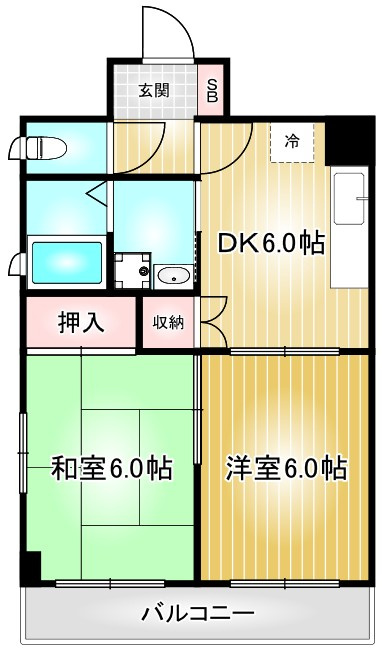 西一ビル｜名古屋市の賃貸ならMy賃貸の間取り|西一ビル