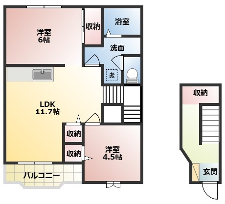 【間取り】 | エストリーヴ