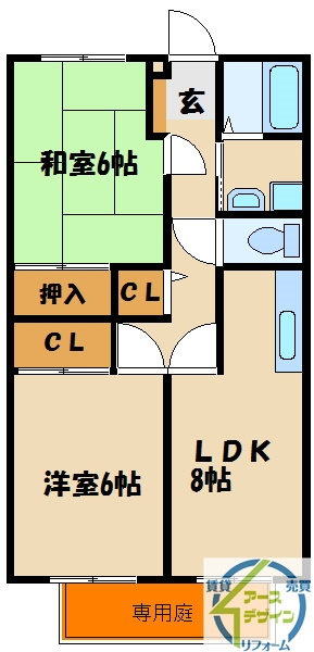 プランドールMITANIの間取り