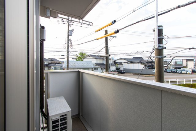 D-roomグランデのバルコニー