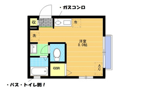 【間取り】 | フェルマータ目黒本町 | 間取りです。
