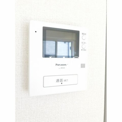 【セキュリティ】 | Ａｒｃ奥沢Ｂ棟 | モニター付インターホンです。