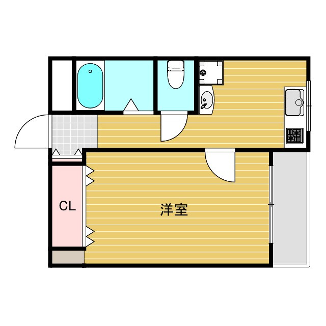 サンメゾンⅥの間取り