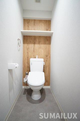 熊本市中央区坪井４丁目の賃貸マンションのトイレ