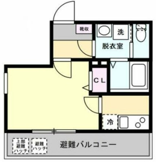 【間取り】 | ベイルーム横浜鴨居 | 間取りです。