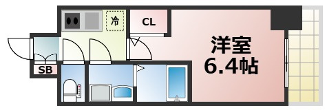【間取り】 | IW RESIDENCE大阪CREST TAPP　仲介手数料無料