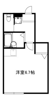 【間取り】 | バーミープレイス蒲田 | 間取りです。