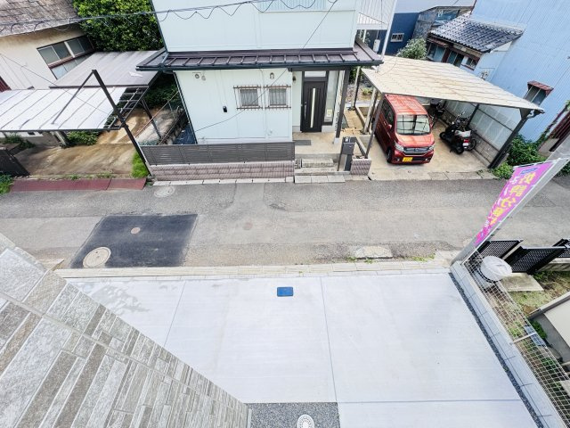 市川市柏井町１丁目新築戸建（柏井町２期）の展望|バルコニーより道路側眺望