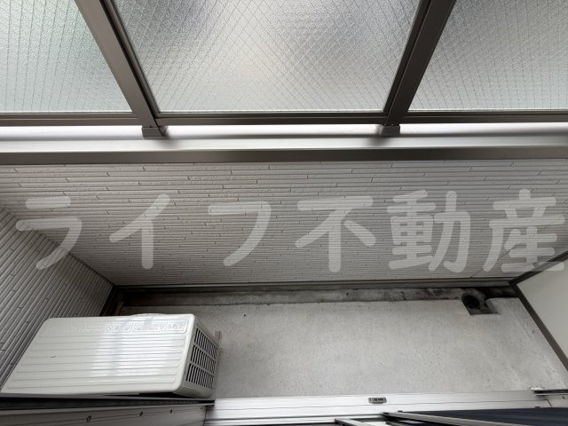 Nicewell鴻池のバルコニー