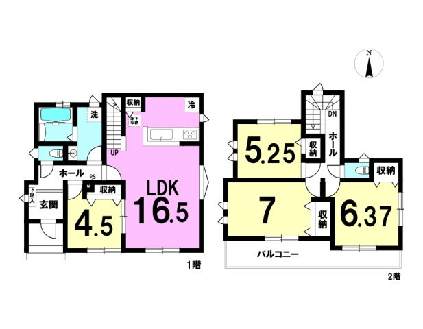 ハートフルタウン参野町の間取り|4LDKの間取りになります。